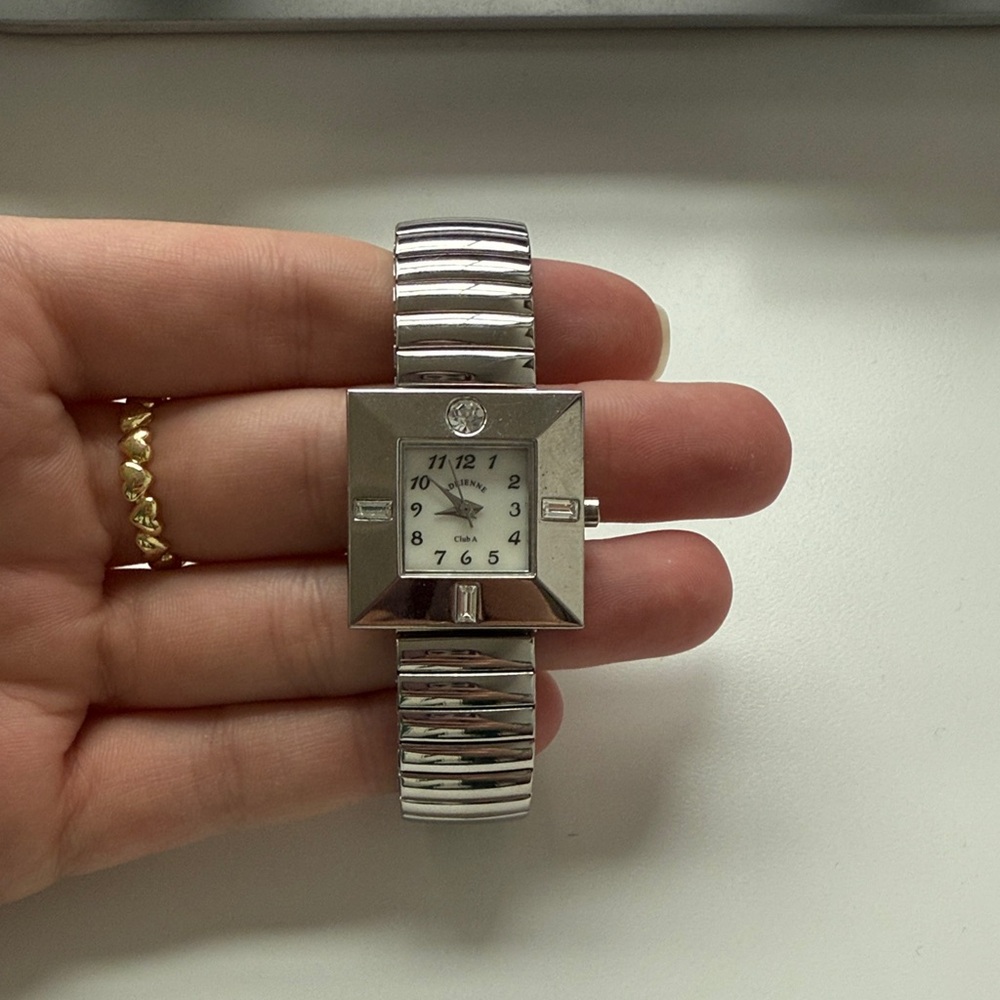 Adrienne Stainless Steel Watch